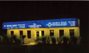 Commercial Backlit Awnings